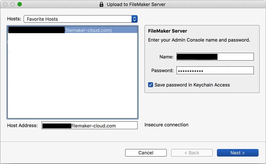filemaker server cloud hosting